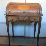 Office in cylindre marqueté