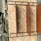 Metal wall shelf