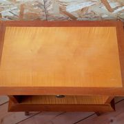 Bedside table with compass feet, 1950s