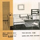 1960's Mid Century Cabinet by Frantisek Mezulanik for UP Zavody