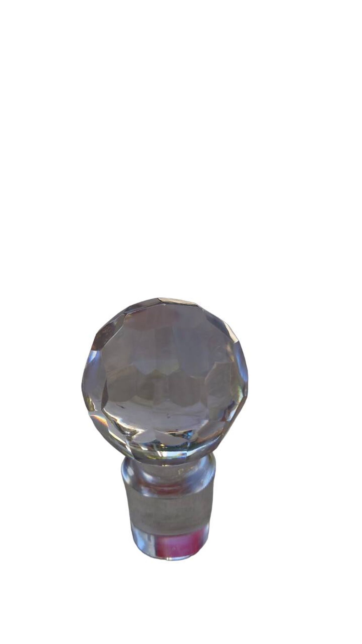Carafe a vin en cristal napoléon iii