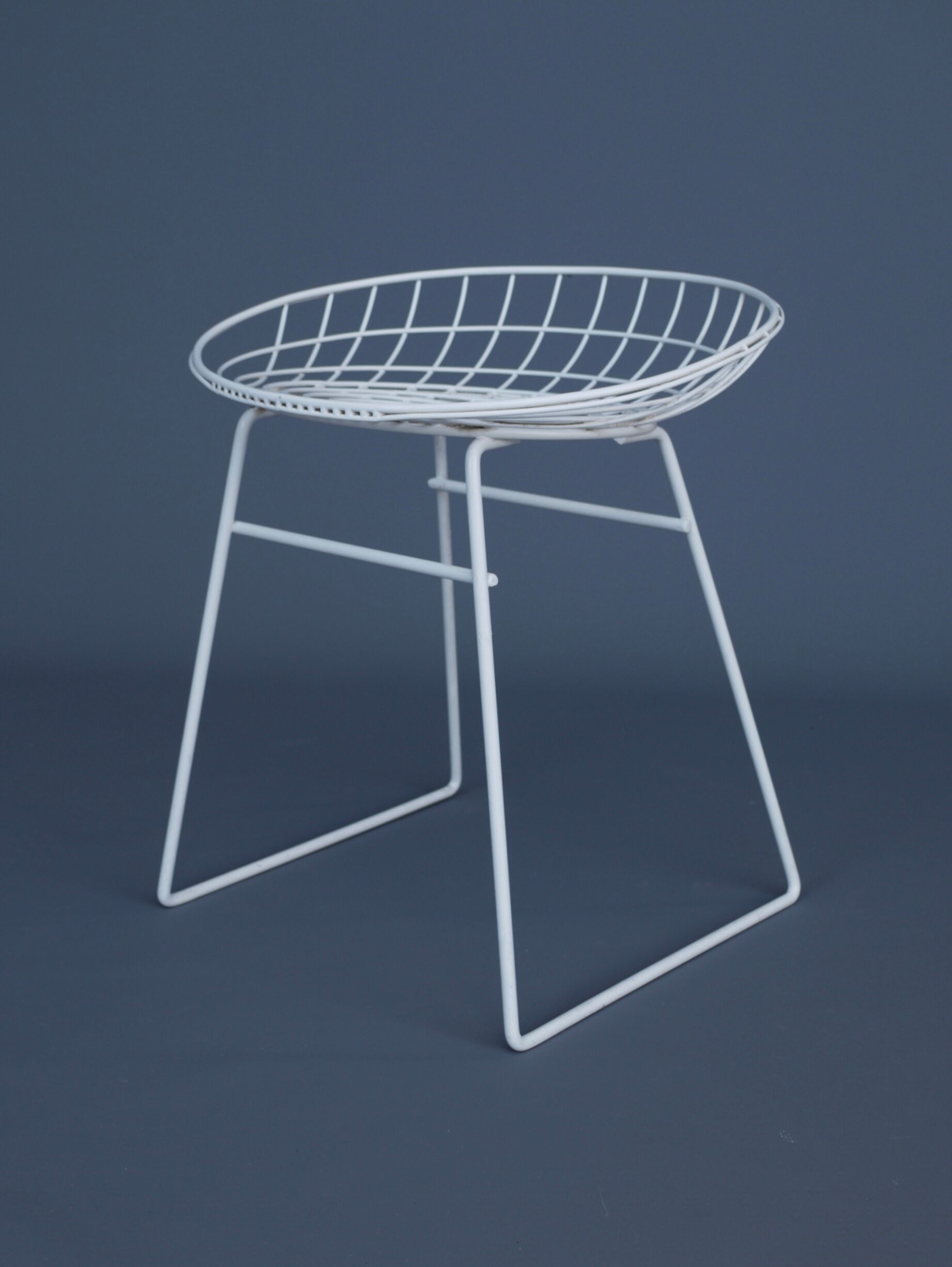 Wire KM05 Stool by Cees Braakman & Adriaan Dekker for Pastoe, 1960s
