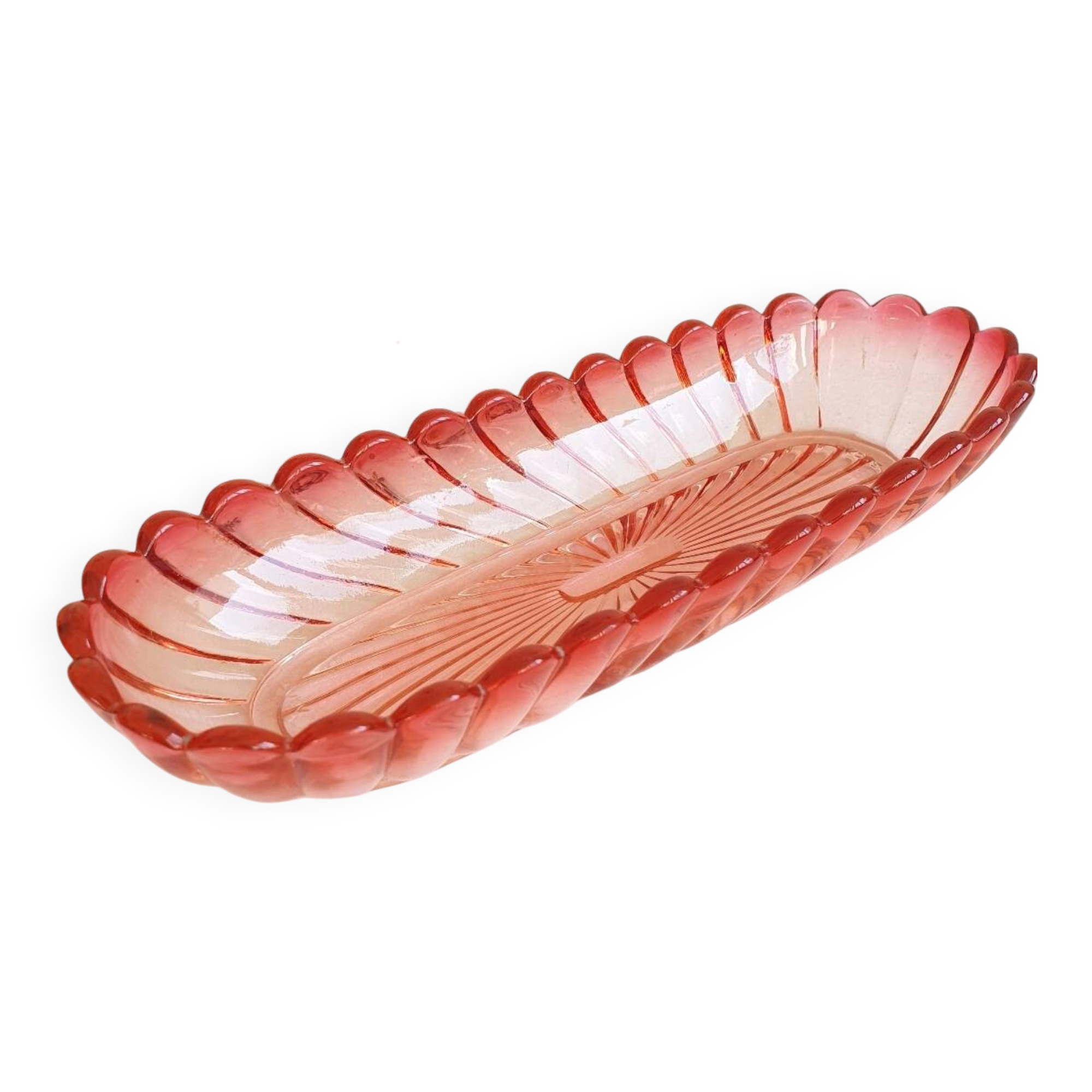 Antique Baccarat crystal bowl