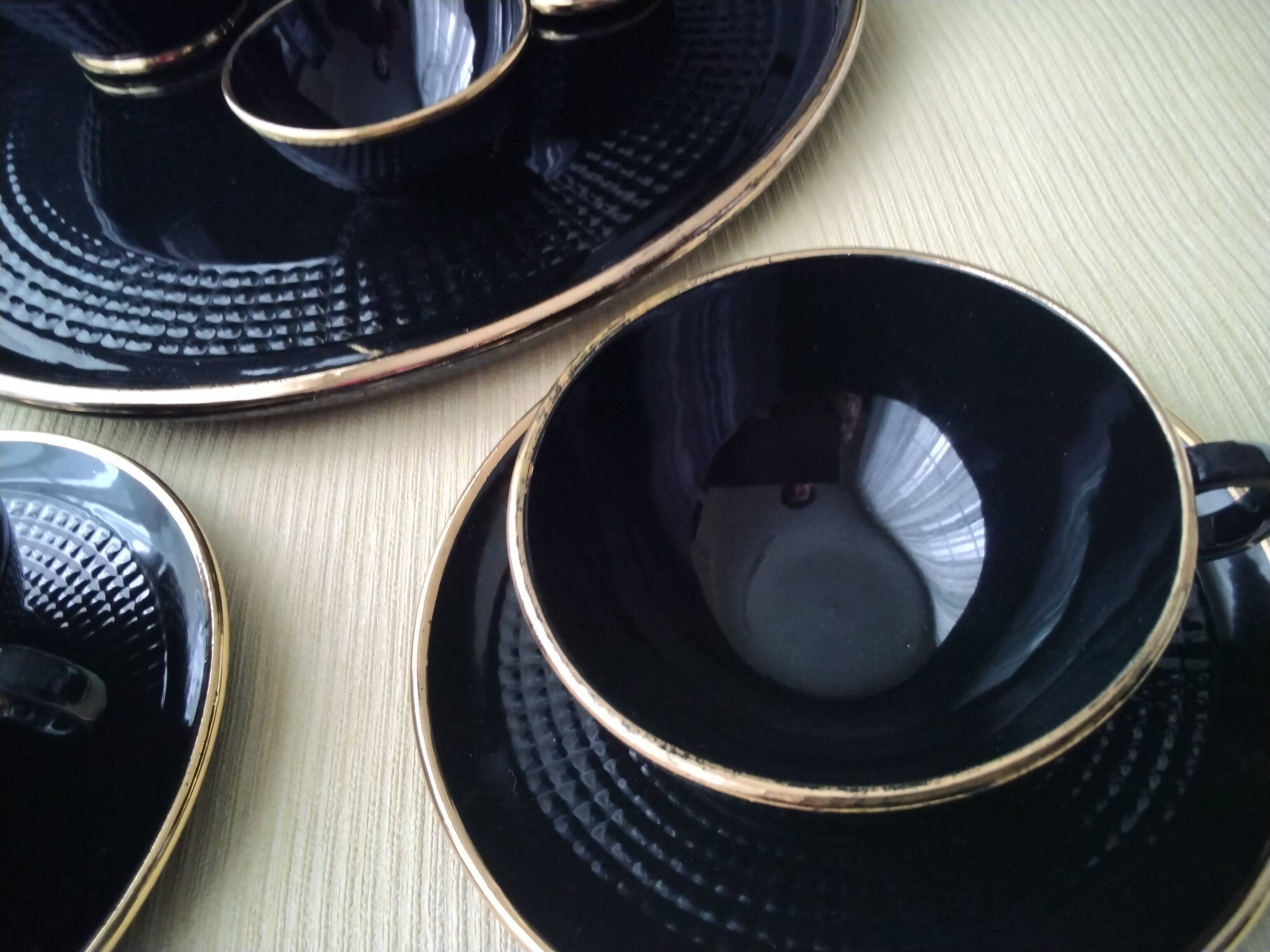"Tête à tête" tea set in Blanche Letalle ceramic for Saint Clément