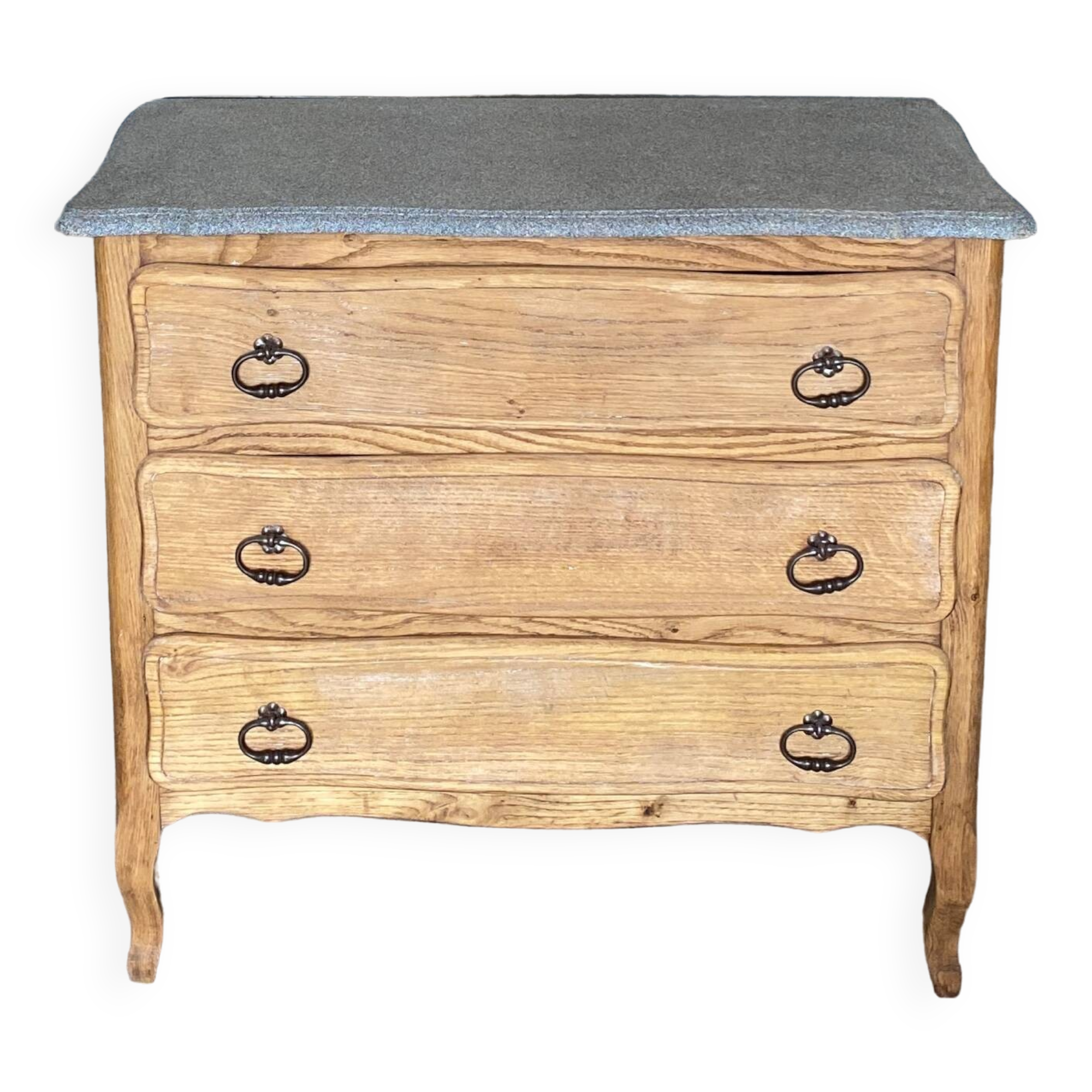 Granite effect chest of drawers