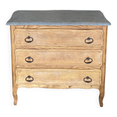 Granite effect chest of drawers