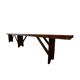 XL vintage solid wood bench / bench