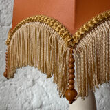 1970s alabaster column lamp