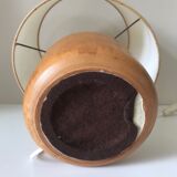 Vintage pine lamp - 70s