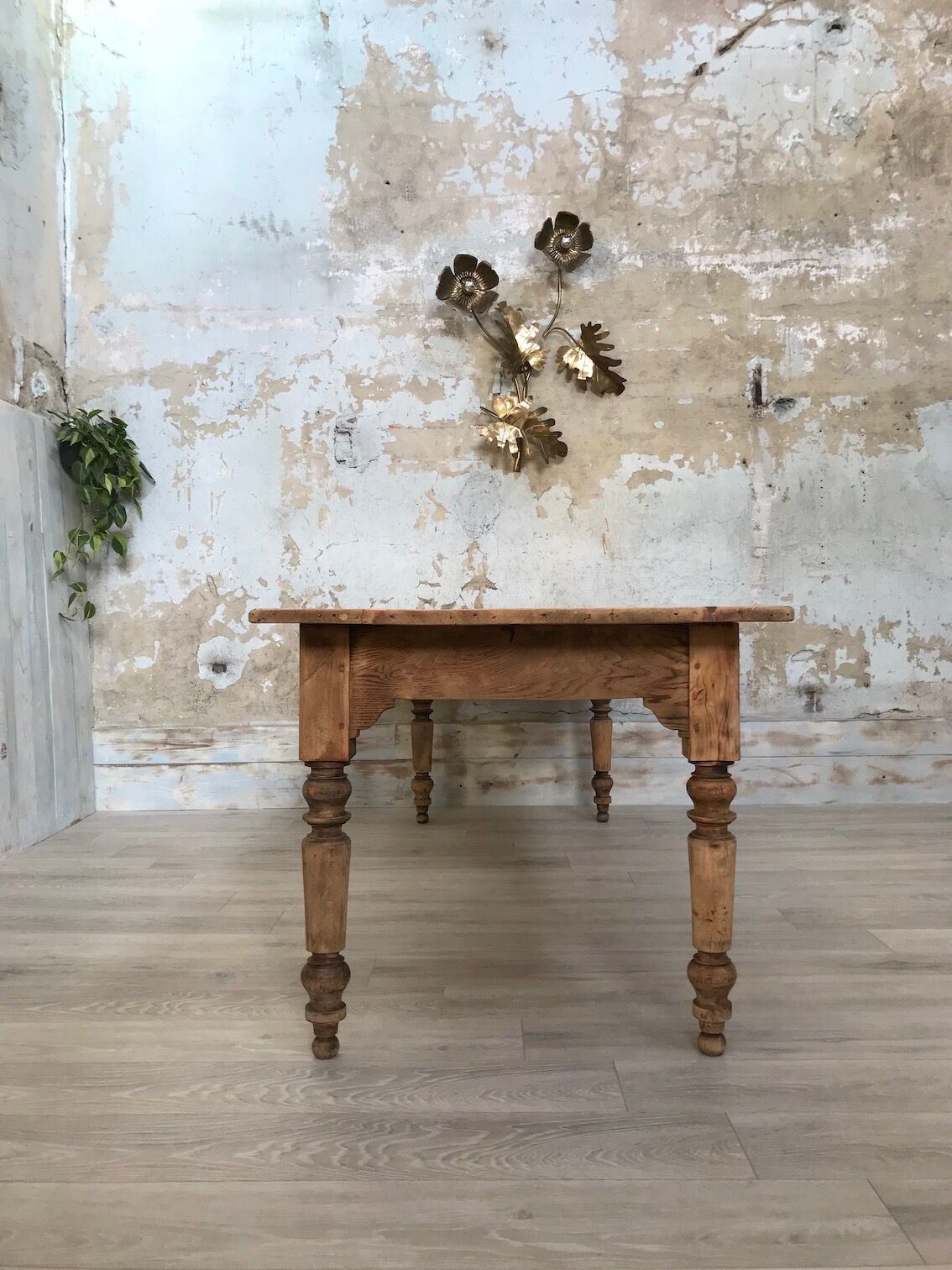 Vintage farm table