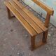Petit banc en bois déco