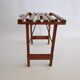 Wooden and metal  stool