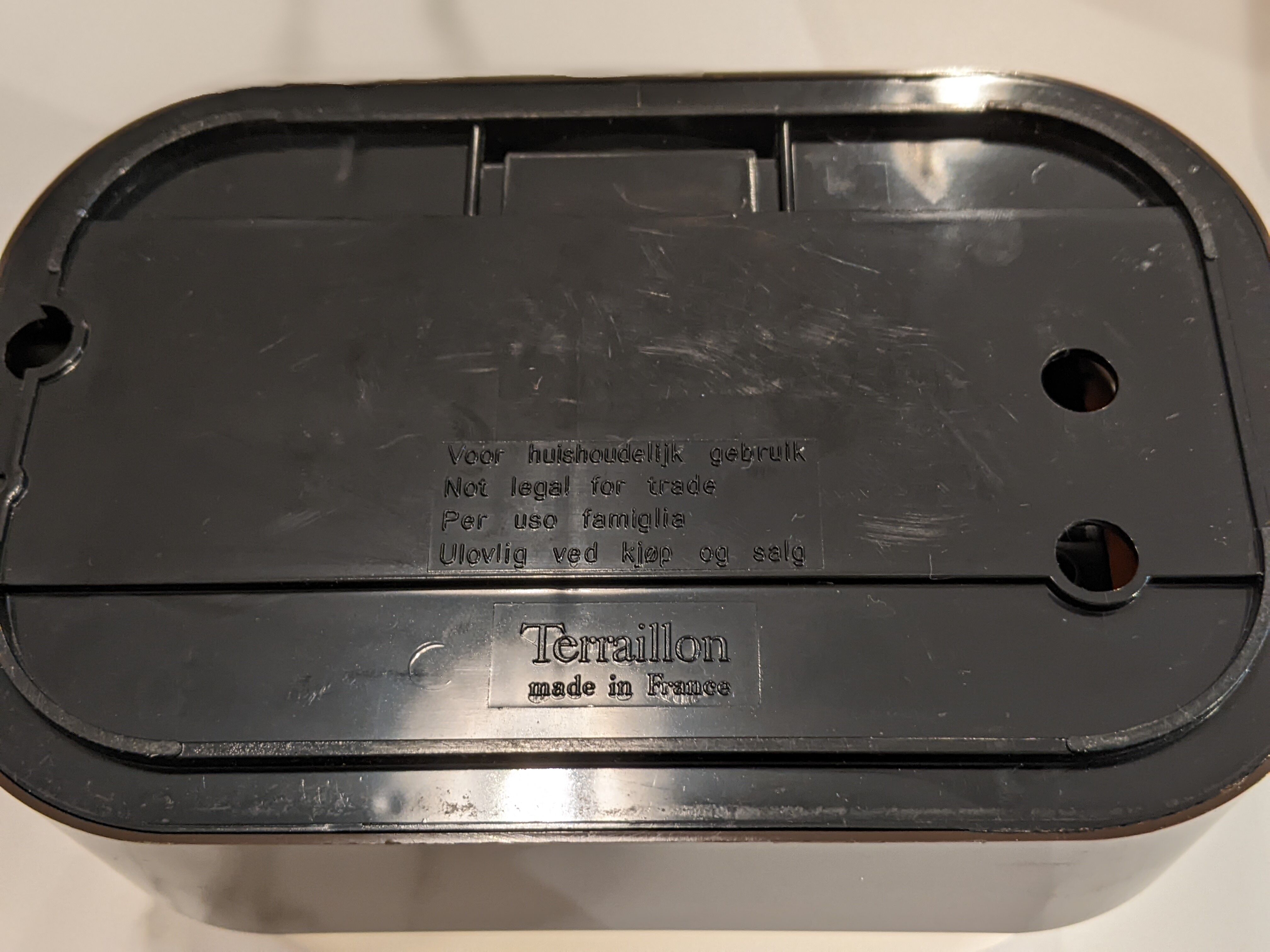 Vintage household scale Terraillon 4000