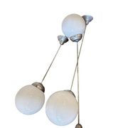 Vintage Art Deco suspension / chandelier with opaline shade