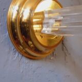Vintage granite wall light from the 60s