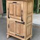 Renovated Spanish secretary in solid oak, 19th century