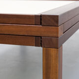 80s Bernard Vuarnesson “Hexa” coffee table for Bellato