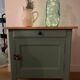 Antique furniture of low oak