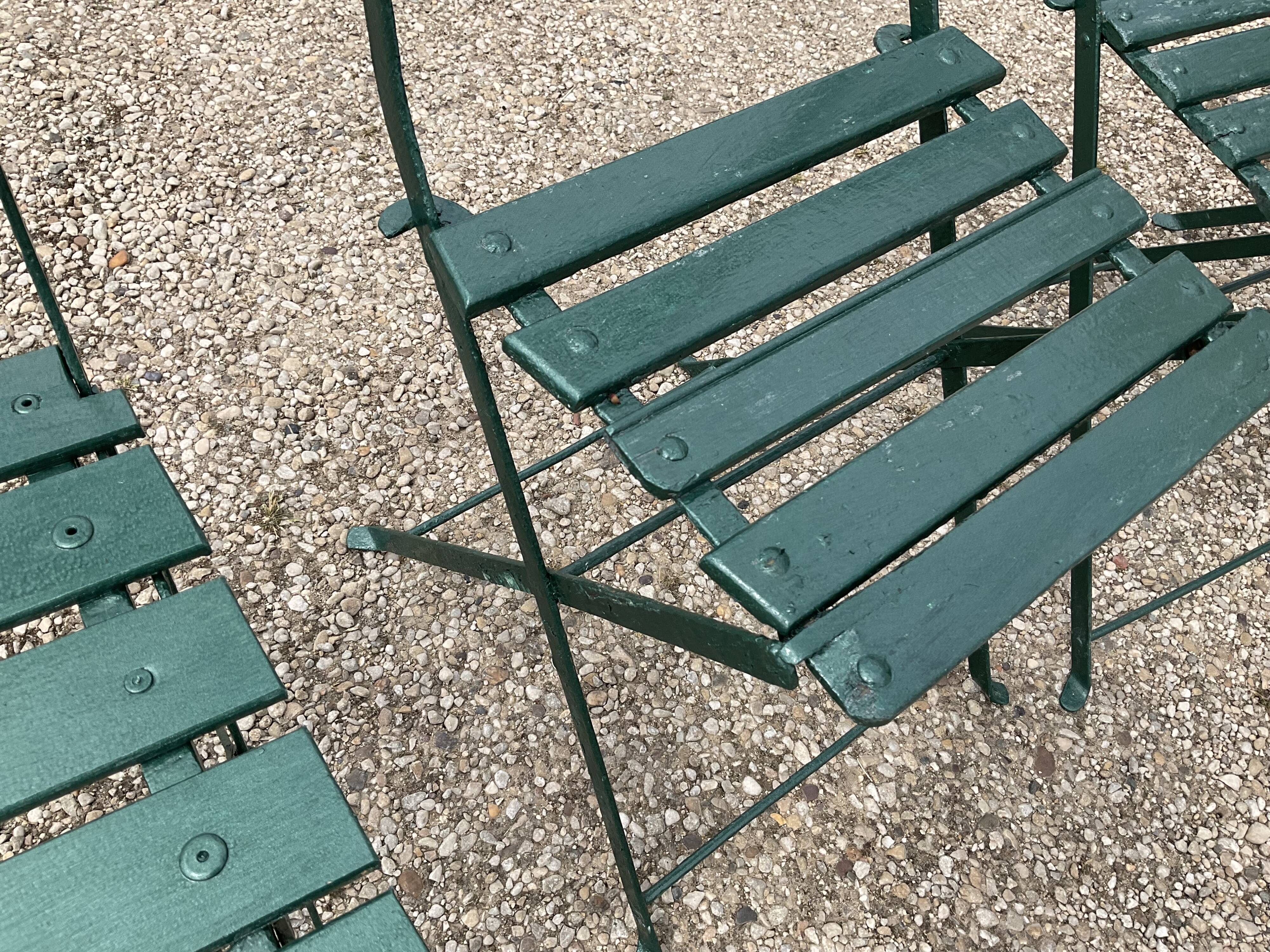 Chaises pliantes