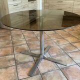 Roche Bobois table and its 4 chairs 1970s