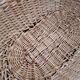 Antique rattan basket