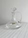 Mouth-blown glass carafe, old glassware.