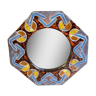 Miroir octogonal en céramique