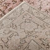 Pink & Brown Large Vintage Rug, 213x325Cm