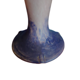Lampe champignon en verre marmoréens 1930/1950