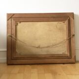 Large Vintage Countryside Cottage Original Oil Painting,circa 1940