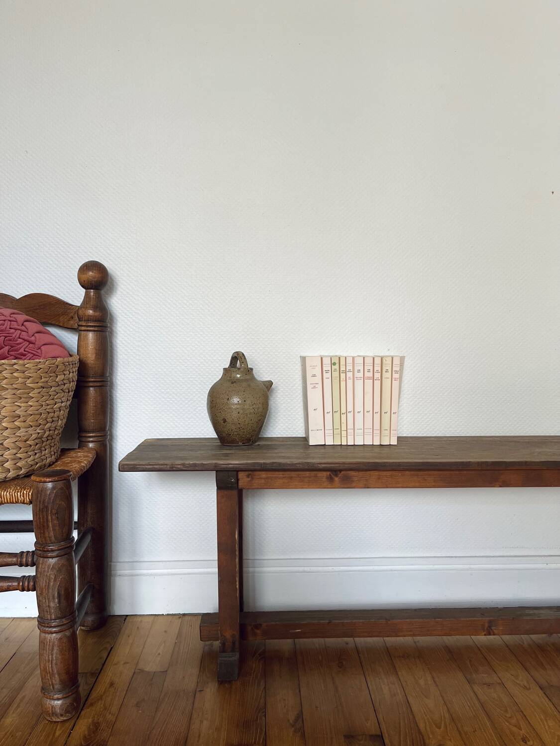 Vintage wooden bench