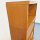 Vintage oak wood secretary bookcase storage furniture