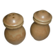 Sandstone salt and pepper shaker