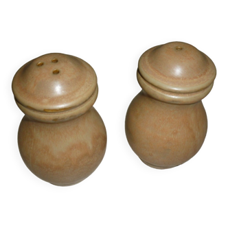 Sandstone salt and pepper shaker