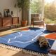 Handmade pure wool Moroccan rug 3x2 m