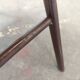Rare suite de 3 chaises Samsonite 1977 assise marron
