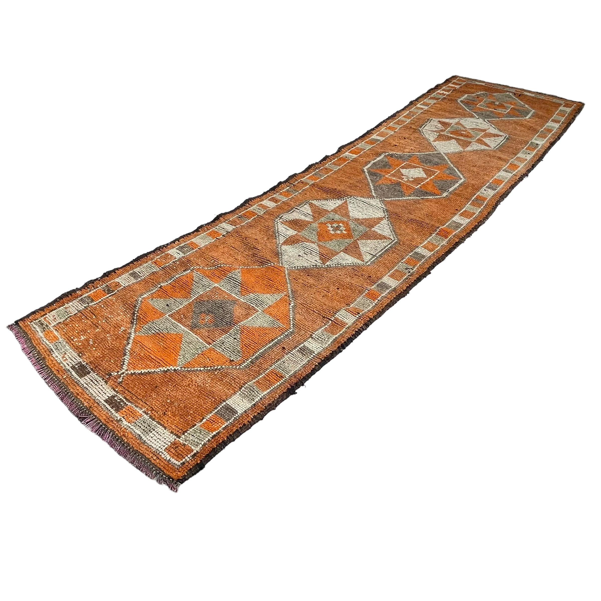 Kurdish herki runner , 363 x 95 cm