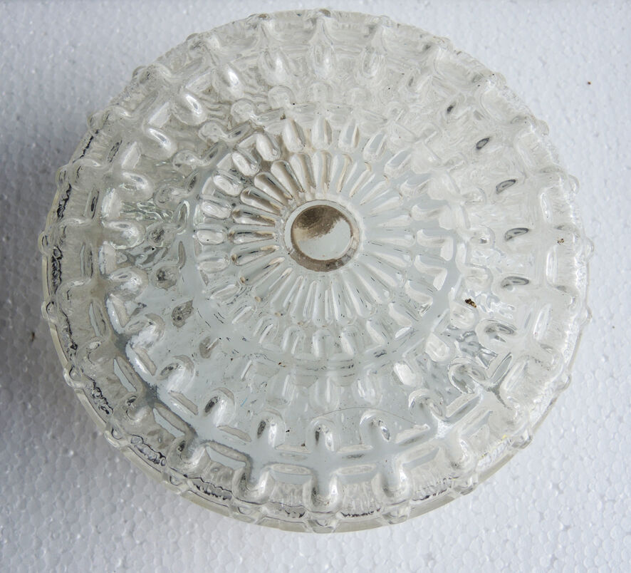 Old Pressed Glass celling lamp 60/70