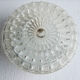 Old Pressed Glass celling lamp 60/70