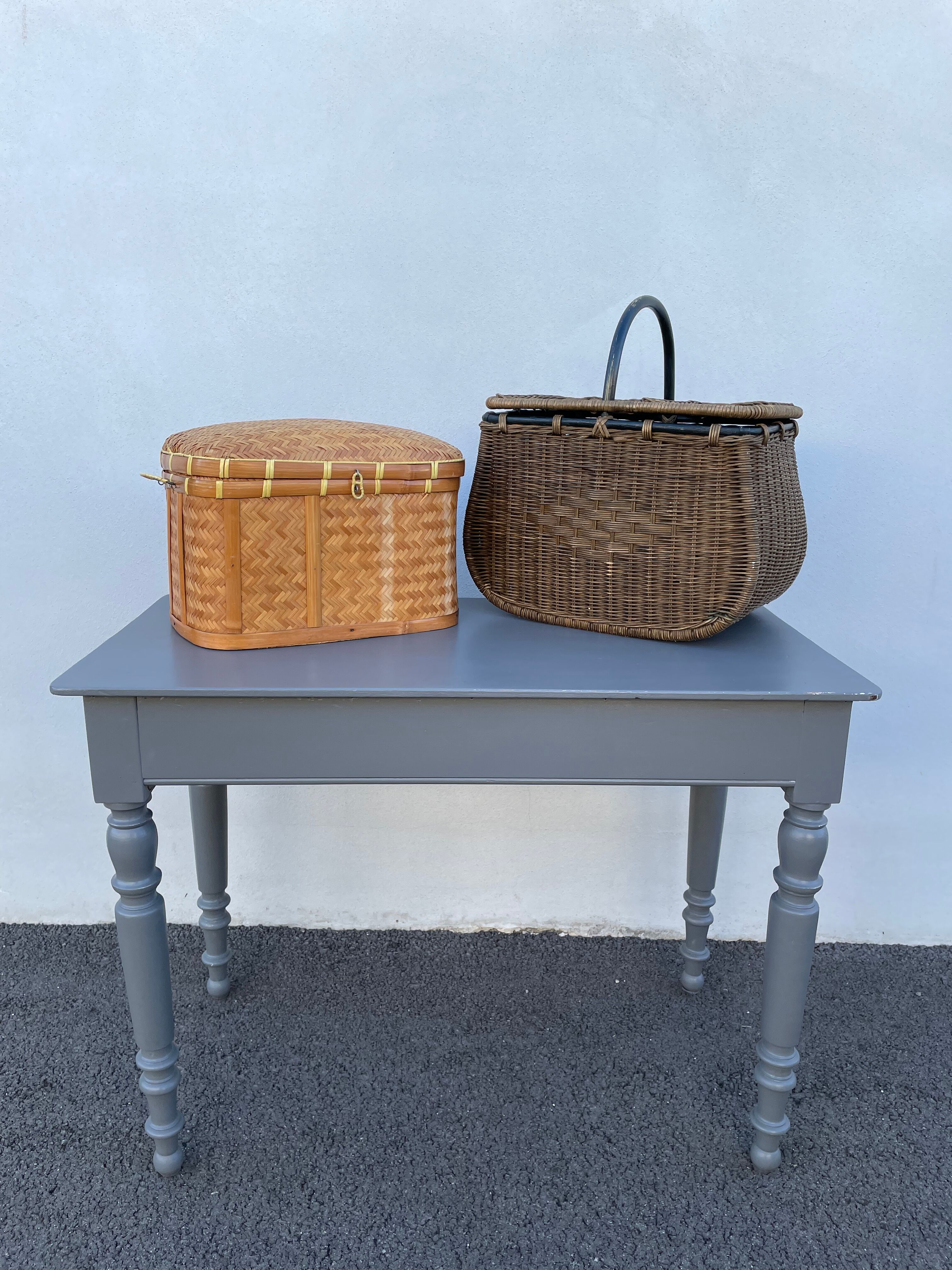 Rattan marrow basket