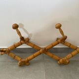 Bamboo coat rack