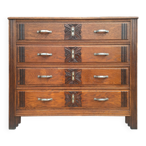 Grande commode art déco,