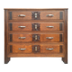 Large Art Deco chest of drawers, vintage antique furniture.