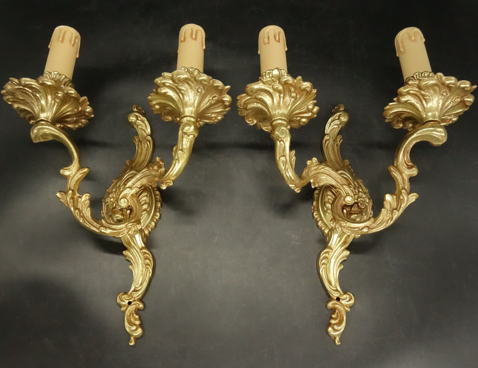 Paire d'appliques style Louis XV