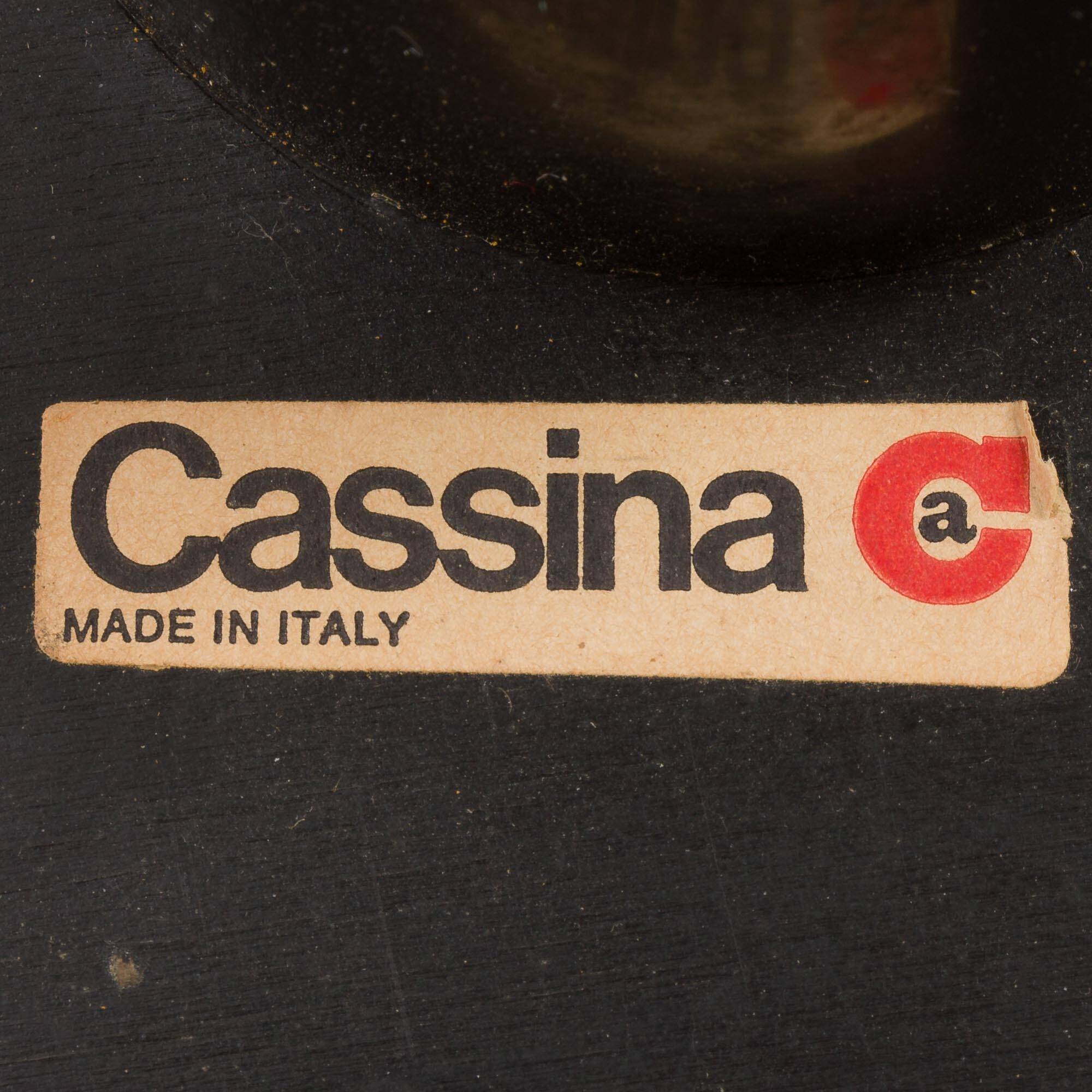 Canapé Soriana d'Afra et Tobia Scarpa pour Cassina, en aniline entièrement naturelle