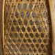 Suspension made of rattan and wicker
