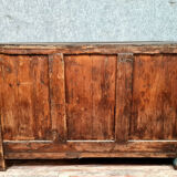 Rustic office empire era restoration in solid walnut around 1810