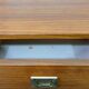 A pair of Scandinavian minimalist teak nightstand tables , 1960s