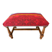 Antique turned wooden stool