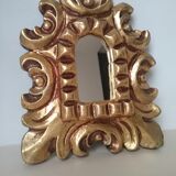 Wooden mirror - 15x13cm